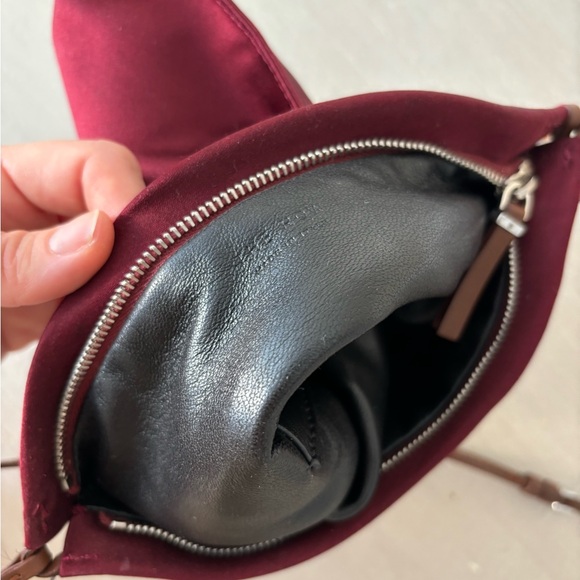The Row Burgundy Silk Medicine Pouch - Picture 7 of 11